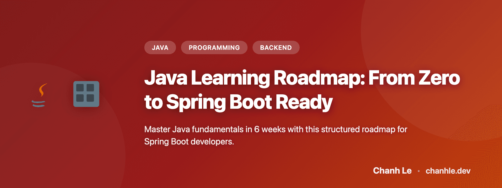 Java Learning Roadmap: From Zero to Spring Boot Ready