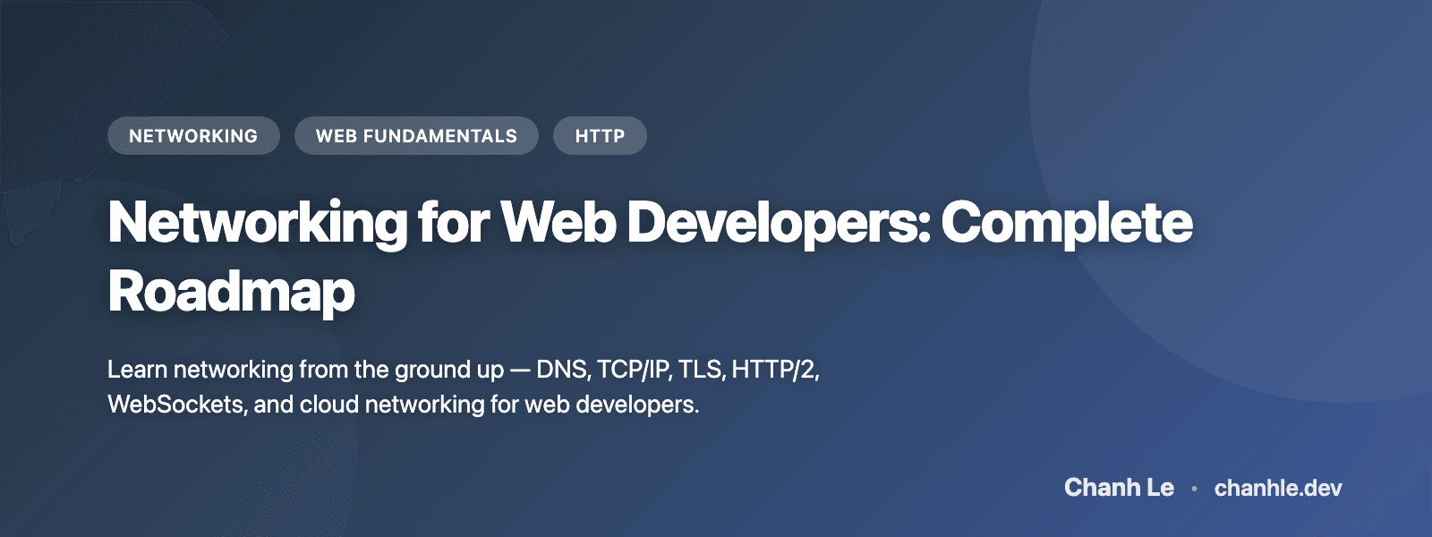 Networking for Web Developers: Complete Roadmap