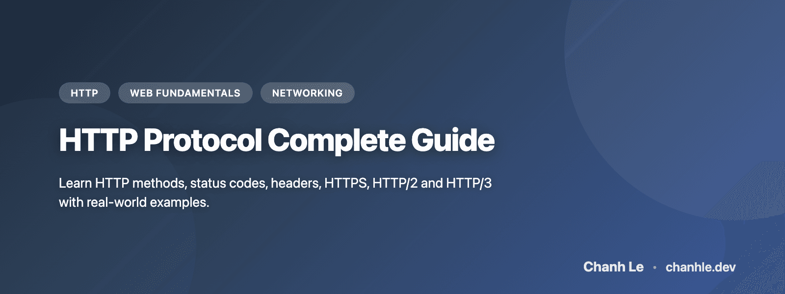 HTTP Protocol Complete Guide