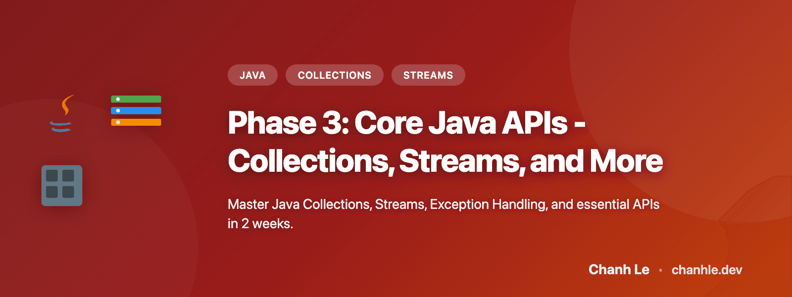 Phase 3: Core Java APIs - Collections, Streams, and More