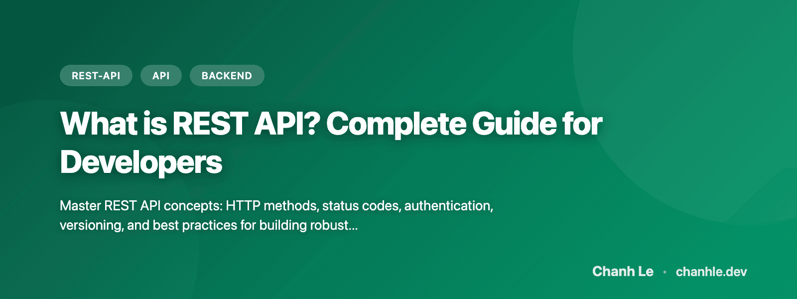 What is REST API? Complete Guide for Developers
